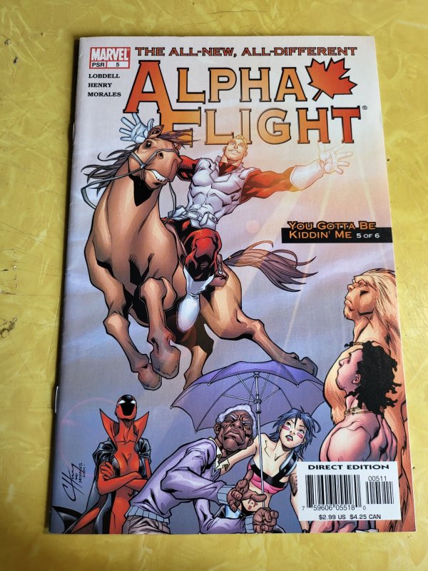 Alpha Flight #3 through 8 (2004)