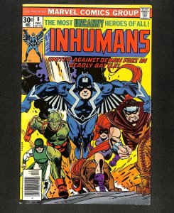 Inhumans #8 Gil Kane Cover Black Bolt!