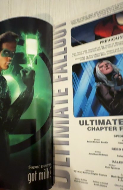 Ultimate Fallout #4 (2011) 2nd print variant- some rippling- needs apress