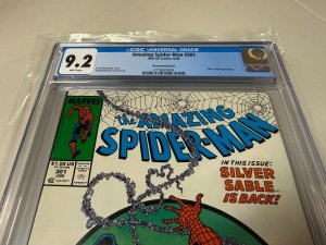 Amazing Spider-Man 301 CGC Graded 9.2 Marvel Comic Book Newsstand McFarlane JH31