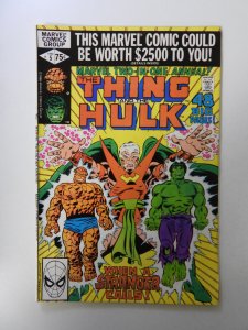 Marvel Two-in-One Annual #5 VF- condition