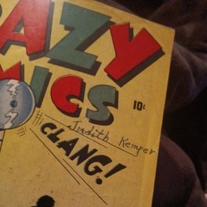 Krazy Komics 18 Timely Comics 1945 World War II Era Ziggy Pig Silly Seal...