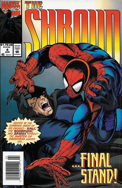 Shroud, The #4 (Newsstand) FN ; Marvel | Spider-Man