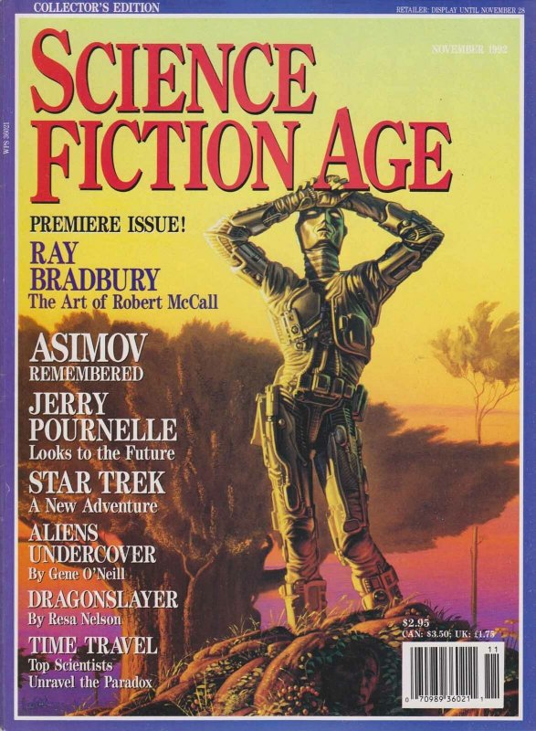 Science Fiction Age Magazine #1 POOR; Sovereign Media | low grade comic - save o