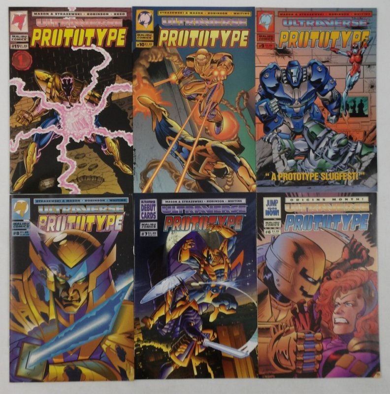 Prototype #0 & 1-18 VF/NM complete set + Giant Size - Ultraverse ; Malibu (AB81)