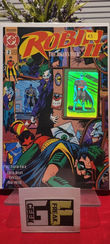 Robin II: The Joker's Wild! #2 Paintings Cover (1992)