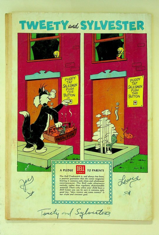 Tweety and Sylvester #16 (Mar-May 1957, Dell) - Good