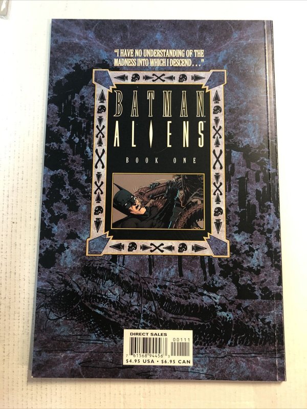 Batman Aliens #1 (1997) VF/NM Signed Bernie Wrightson Rip & Ron Marz~Dark Horse