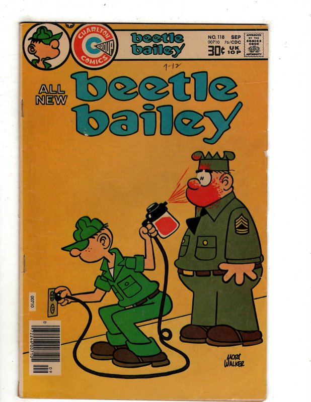 Beetle Bailey #118 (1976) J601 | Comic Books - Bronze Age, Dell / HipComic Beetle Bailey #118 (1976) J601 | Comic Books - Bronze Age, Dell / HipComic