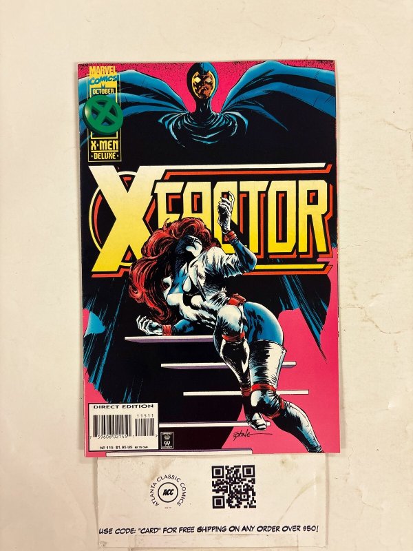 X-Factor #115 NM Marvel Comic Books Polaris Havok Wolfsbane Madrox 14 HH114
