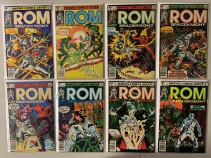 ROM Spaceknight comics run #2-40 + 1 annual 40 diff avg 6.0 (1980-83)