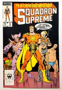Squadron Supreme #6 (Feb 1986, Marvel) 6.0 FN