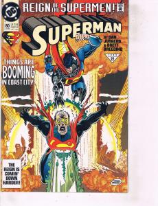 Lot Of 2 Comic Books DC The New Titians #117 and Superman #80  LH24