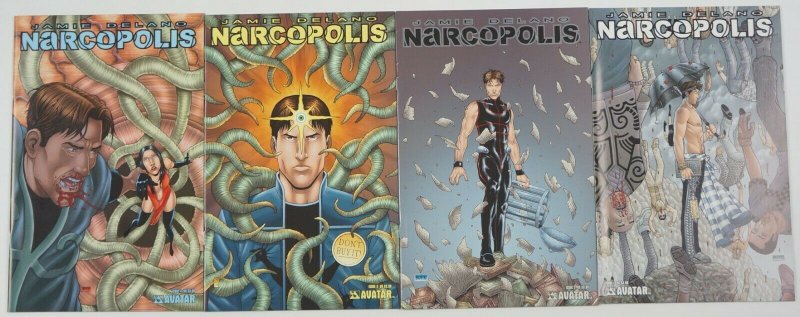 Narcopolis #1-4 VF/NM complete series JAMIE DELANO avatar 2 3