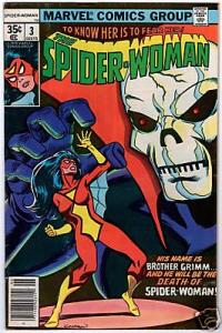 Spider-Woman #3 Marvel Comics 1977 Fn