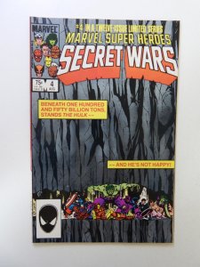 Marvel Super Heroes Secret Wars #4 (1984) VF condition