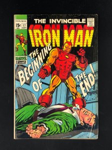 Iron Man #17 (1969) VG- 1st Madame Masque