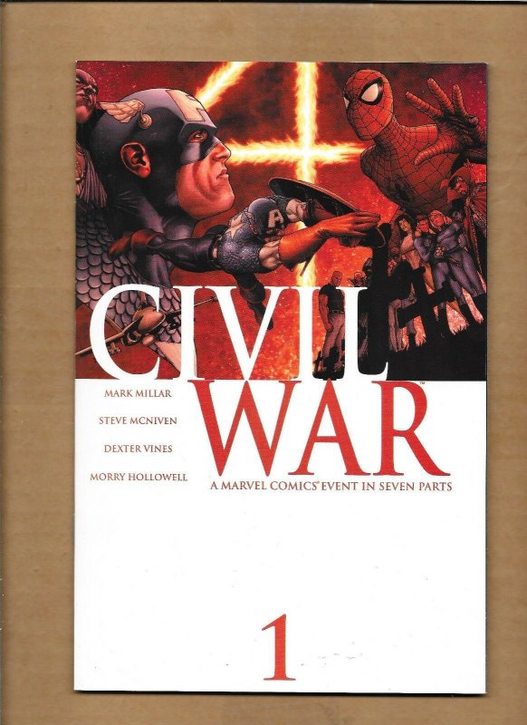 CIVIL WAR #1  MARVEL COMICS 1ST PRINTING AVENGERS  