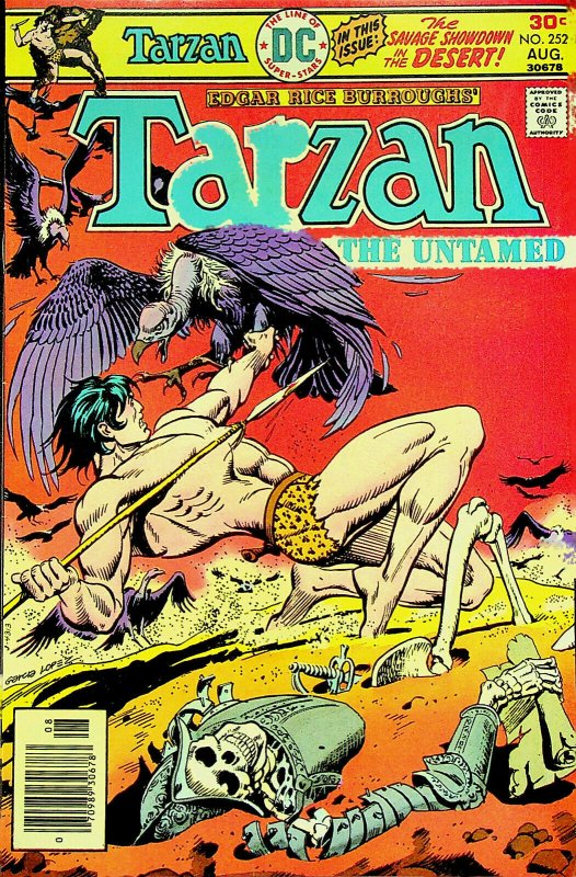 Tarzan of the Apes No.252 (Aug 1976, DC) - Fine+ 