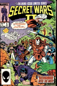 Secret Wars II #5 (1985) [Key Issue]