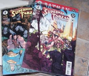 Batman / Tarzan: Claws of the Cat-Woman #23 1999, Dark Horse+ superman/tarzan1 3