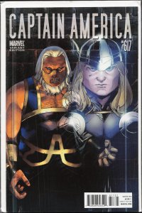 Captain America #617 Variant Cover (2011) Captain America [Key Issue]