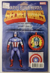 Secret Wars #4 (9.4, 2015) Action Figure Cover