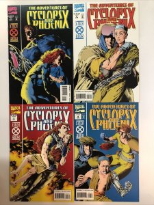 The Adventures Of Cyclops And Phoenix (1994) #1 2 3 4 (VF+/NM) Complete Set