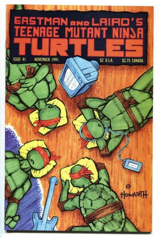 TEENAGE MUTANT NINJA TURTLES #41-1991 NM-