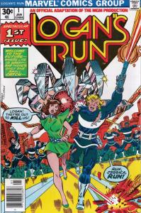 Logan's Run Set ( Highlight issue #6 Thanos!!!) #1to7 (Jan-77) NM Super-High-...