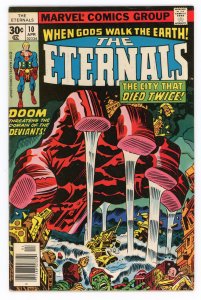 Eternals #10 (1976 v1) Jack Kirby Ikaris Sprite Thena VF