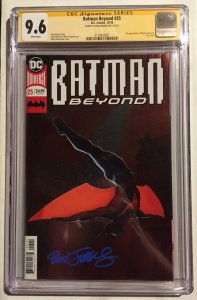 1ST ELAINA GRAYSON Batman Beyond #25 SIGNED Dan Jurgens CGC 9.6 NM+ Foil Variant 