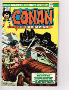 Conan The Barbarian # 55 VF Marvel Comic Book Canning PEDIGREE Collection D16