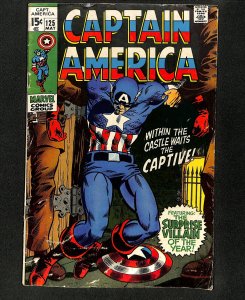 Captain America #125