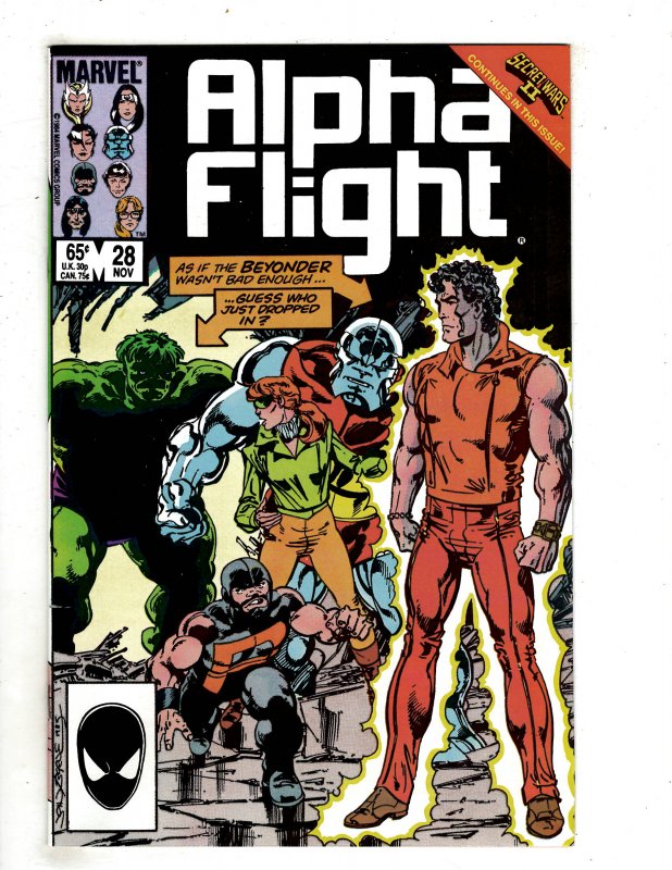 Alpha Flight #28 (1985) SR18