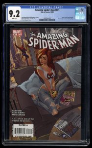 Amazing Spider-Man #601 CGC NM- 9.2 White Pages J. Scott Campbell Cover!