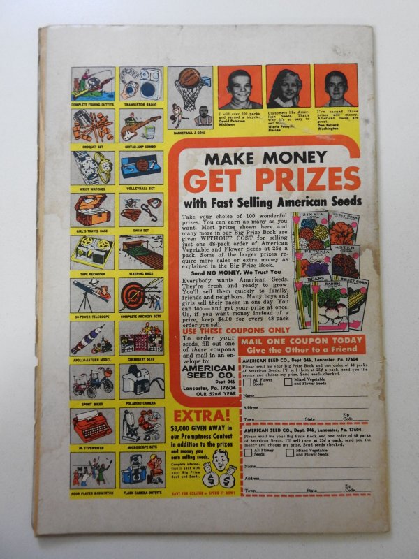 Fantastic Four #98 (1970) GD Condition moisture damage, rusty staples