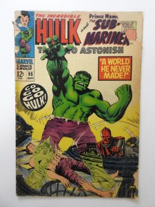 Tales to Astonish #95 (1967) FR/GD Condition 1 1/2 in spine split