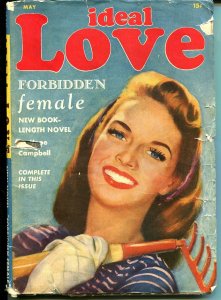 Ideal Love 5/1948-Columbia-spicy interior art-pulp romance-VG-