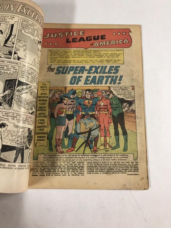  Justice League Of America 19 2.0 Gd Good Dc Silver Age