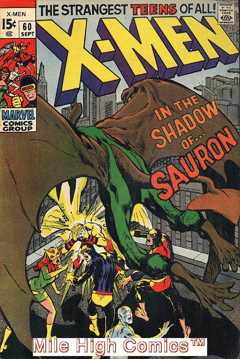 X-MEN  (1963 Series) (#1-113, UNCANNY X-MEN #114-544) (MARVEL) #60 Fine