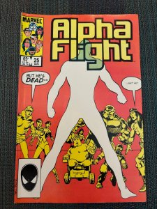 Alpha Flight #25 Direct Edition (1985)