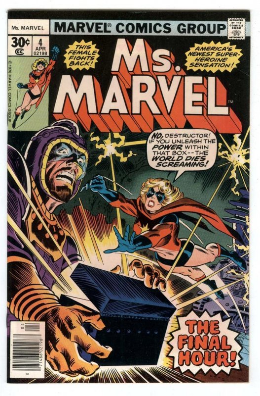 Ms. Marvel #4  April 1977 Marvel Comics Doomsday Man  Destructor  Carol Danvers