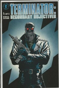 Terminator Secondary Objectives #1 ORIGINAL Vintage 1991 Dark Horse Comics 