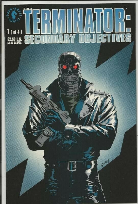 Terminator Secondary Objectives #1 ORIGINAL Vintage 1991 Dark Horse Comics