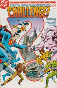 DC Challenge #1 VF ; DC | Superman Batman Jerry Ordway