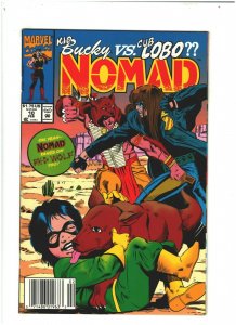 Nomad #10 NM- 9.2 Newsstand Marvel Comics 1993 vs. Red Wolf 71486019633