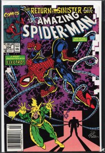 The Amazing Spider-Man #334 Newsstand Edition (1990) Spider-Man