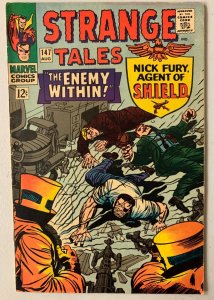 Strange Tales #147 Marvel 1st Series (5.0 VG/FN) (1966)