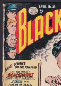 Blackhawk #39 1951 Quality 4.0 Very Good comic